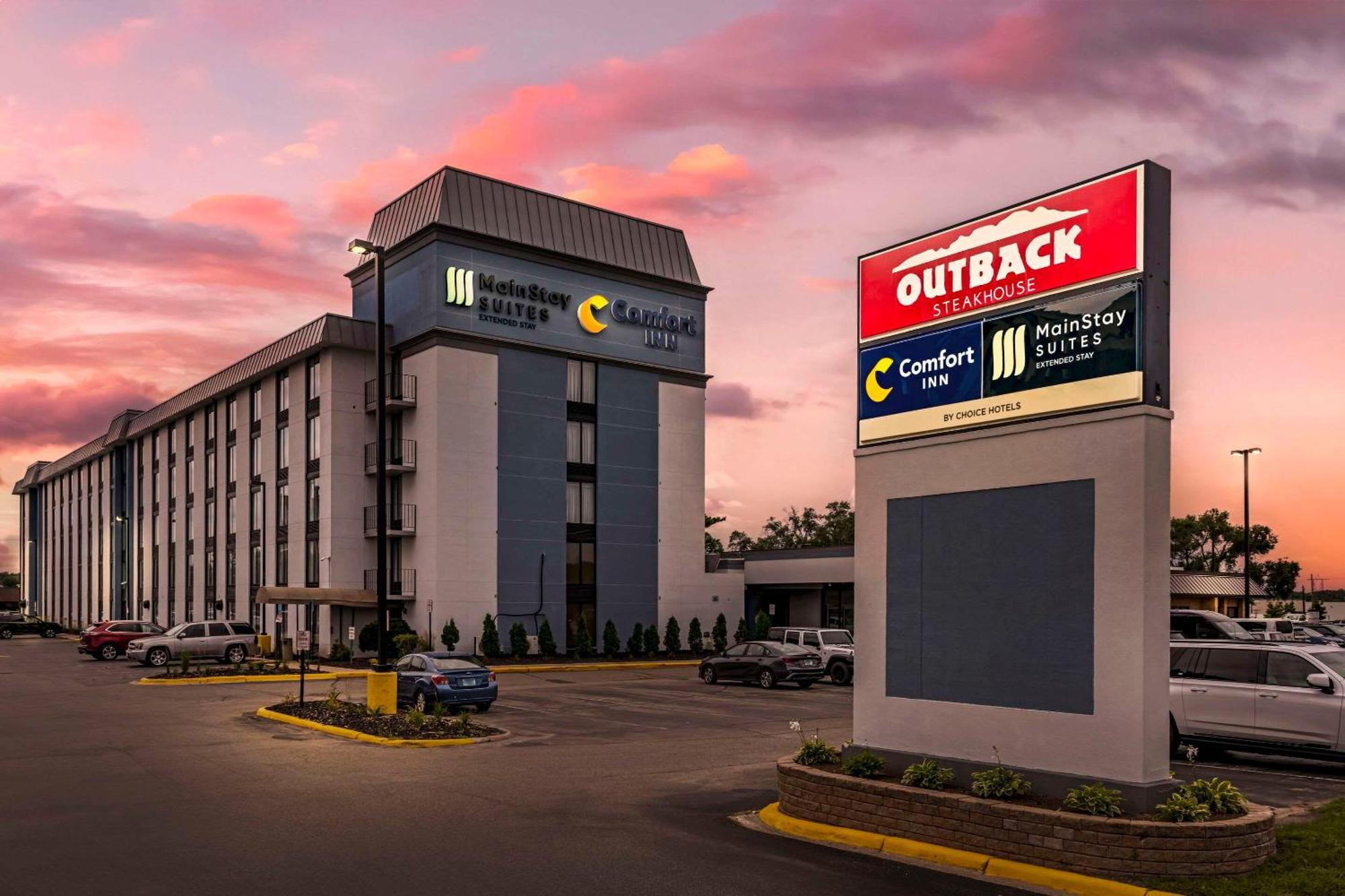 Comfort Inn Msp Airport - Mall Of America Bloomington Exteriör bild